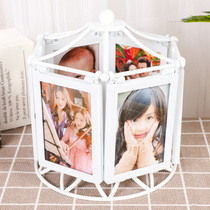 Photo frame set-up Korean photo frame wedding photo 5 inch diy photo customized Childrens Day gift girl