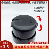 2020 new nail art transparent pressing bottle nail washing water unloading water bottle alcohol pump bottle pressing bottle with lock anti-side leakage