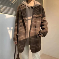 sandro Moscoloni Mao Cover Woman Han Edition Small Retro Cashmere Cashmere Coat