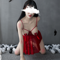 Sex sense underwear taste transparent small chest big flirting temptation passion suit women puzzled hot cosplay