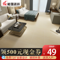 Nengqiang ceramic tile Antique brick 600x600 guest restaurant floor tile Non-slip floor tile AB6058