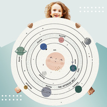 Carpet Cartoon Round Home Nordic Ins Wind Bedroom Bedside Blanket Room Childrens Computer Swivel Chair Cute Mat