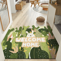 (in-door mat) Home Entrance Doormat can cut the silk ring door cushion In the door floor mat Dust Removal Doors Hall Foot Mat