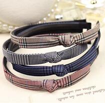 Hairband female simple Joker fresh temperament short hair pressure hair fine Head Cave Korean version wearing cute girl non-slip