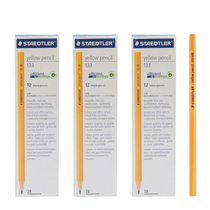 (3 boxes) STAEDTLER Shi Del Building Yellow Pencil 36 133-hb-2h Hexagonal Pencil Writing