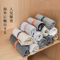 Lazy folding clothes artifact folding roll T-shirt pants classification separation wardrobe drawer sweater storage board