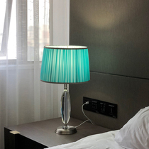 Touch dimmable toning decoration table lamp Fashion modern light lavish soft-fit bedroom bedside headlights female little fresher home