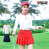 PGM golf clothing ladies golf T-shirt long sleeve jacket autumn and winter women set team custom-made