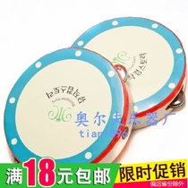 Tambourine tambourine childrens bag percussion Orff musical instrument dance accompaniment tambourine Korean tambourine tambourine