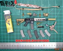 DAMTOYS DAM 78065 AMERICAN SEAL NSWDG AOR1 HK416D ACCESSORIES 1 6 SOLDIER MODEL