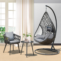 Sling basket rattan chair indoor lazy chair swing rocking chair home hammock Birds Nest rocking chair hanging chair balcony lounge chair