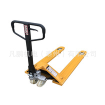 Non-standard manual hydraulic lengthened pallet loading and unloading truck handling trailer fork length 1 5 meters 1 6 meters 1 8 meters 2 meters