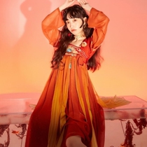 King United Han clothes (Wu Di) womens summer Chinese style students affordable full dress antique fairy air floating