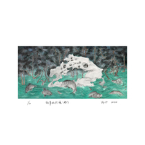 Mounted] Shao Yes Stories and Legends · Longmen limited edition painting and heavy color living room hanging painting