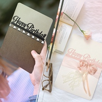 Ai Sunny Handpicked Original Handmade Birthday Greeting Cards Creative Cards Little Frescoed Solid Upscale Customizable for Men