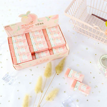 Morning light peach party limited series rubber Primary School students art painting 4B less debris eraser AXP963C8