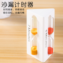 Hourglass timer time management funnel sand bottle 3 minutes Children students learning timing homework reminder