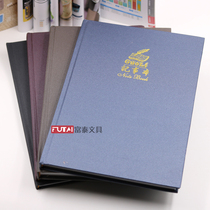 Guoli frosted notebook A4 hard skin copy notebook thick A4 notepad 80 100 150 200