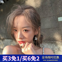 Cotton sliver insect art vacation Korean Pop Fairy earrings lily flower earrings ear plug ear clip earrings ear clip no ear hole