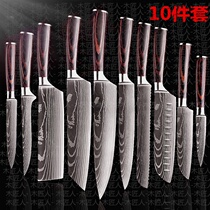 Yangjiang Western four-piece set of knives Five-piece set of knives 6 8 10-piece set of knives Chef knife Chef knife Kitchen knife Cooking knife