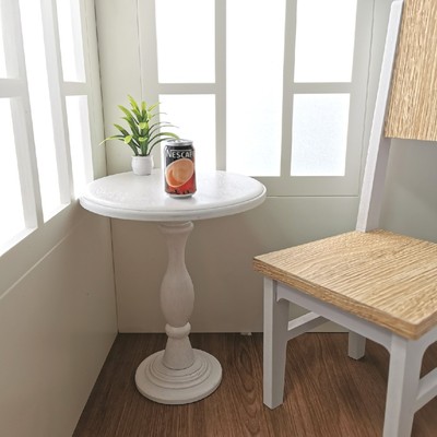 taobao agent 4 points BJD/SD baby house furniture to take pictures with European simplicity round table coffee table coffee table creative side table