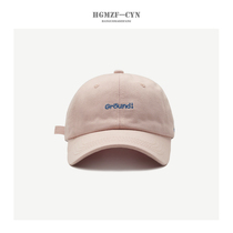 ins hat children spring and summer brief about 100 hitch a letter out of a baseball cap male Korean version lovers casual soft top duck tongue cap