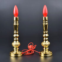 Geyong alloy electric candle lamp for Buddha led Buddha lamp