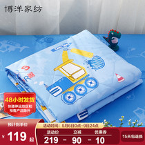 Child Xias bacteriostatic air conditioning by summer cool quilted by full cotton cartoon Spring and autumn quilt thin quilt core washable summer quilt