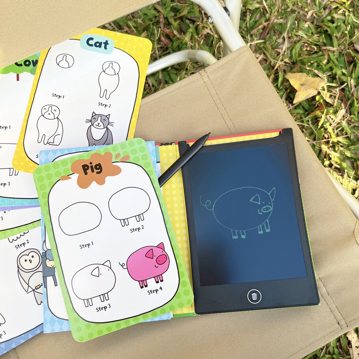 Hong Kong Shunma Children's English Painting This drawing board Handwriting Board Small Chalkboard Baby Graffiti Electronic Writing Tablet