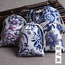 Dragon Boat Festival bag empty bag cotton sack sachet empty bag Chinese medicine bag lavender bag car wardrobe