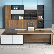 Guangzhou Boss Desk Atmospheric Fashion Grand Bandae Presidents General Manager Computer Desk Boss Portfolio