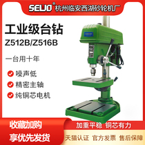 SEWO high power industrial grade bench drill small 220V high precision drilling machine 380V three phase heavy electric drill Z516B