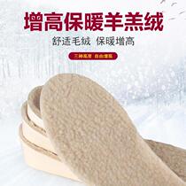 Female Winter Sports Insoles Male sweat Sweat Deodorant Thickened Womens Winter Cotton Warm Super Soft Bottom Heightening Mens Shoes Plus Fluff