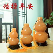 Natural jade gold hoist wiggles parlor room basalt study office crafts decoration furniture