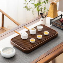 The entire high-end tea tray solid wood family drains small kung fu dry tea set full of tea set fitted wood styles