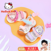  Hello Kitty childrens shoes girls sandals 2021 summer childrens functional toddler sandals Baotou baby shoes soft bottom