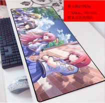 Angels Heartbeat Animation Game 3mm Mouse Pad Oversized 90x40 Laptop Soft Computer Keyboard Pad Customized