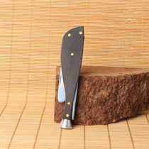 Black wood-shaped steel pipe knife CT06222 metal bar pass - bar push - bar scraper kit