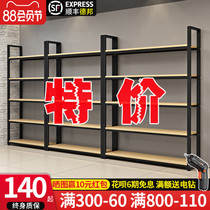 Shelf shelf Multi-layer supermarket shelf display rack Shoe store sample display rack Warehouse household combination storage rack