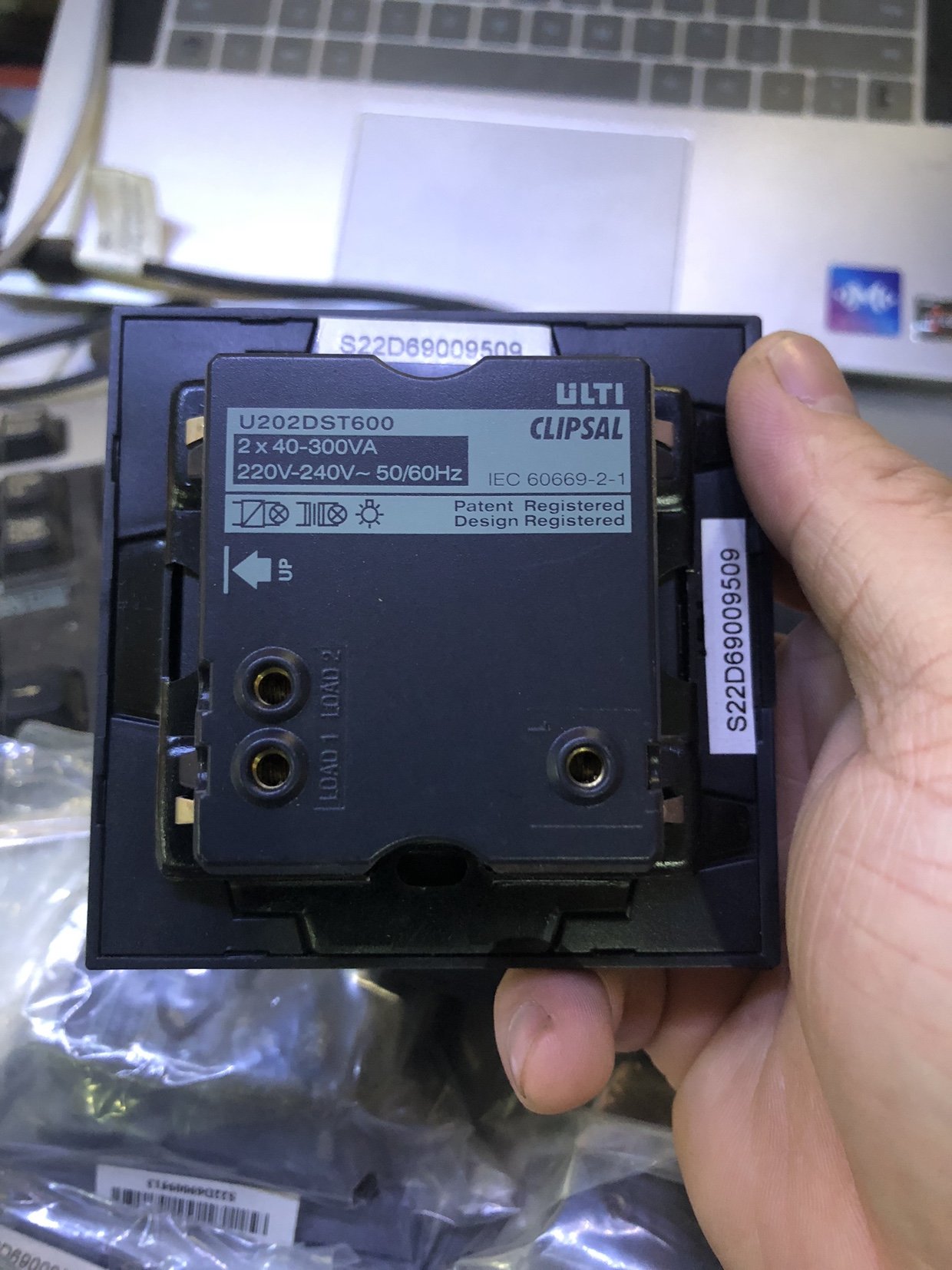 New Kison U202DST600 Duplex Dimmer New Non-Legacy