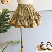 Do not return do not change brand childrens clothing 2019 summer new female childrens clothing foreign atmosphere designer models wrinkled layer half