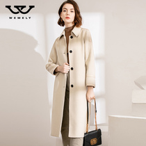 Double face cashmere Grand coat woman with 2020 autumn and winter clothing Han version Fashion new sweaters Coat Woman Coats