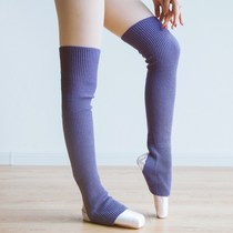 French sansha Sansha Ballet knitted protective legs 70CM warm feet with holes KT004