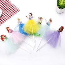 Hot Baking Bake Cartoons 7 Princess Small Sdress Birthday Cake Insert Party Dessert Table Decoration Insertion