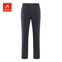 ARCTOS polar outdoor men and women soft shell pants plus velvet thickened warm elastic function trousers AGPD21485