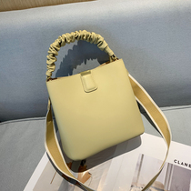 Portable women bag fashion leather Women bag 2021 new summer large capacity soft leather shoulder crossbody bucket bag women