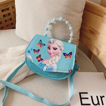 Frozen bag fashion girl shoulder bag child child Aisha Princess Hand bag cute children lucky money bag