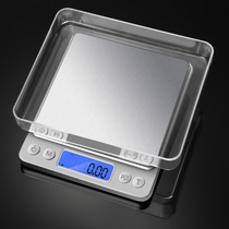 Mini tea gram weigher electronic scale household precision small scale special measuring kitchen tea scale tray