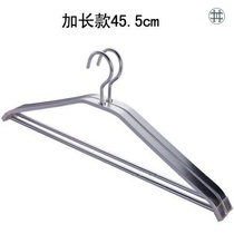 ) Aluminum alloy hangers wide shoulders seamless clothes wardrobes household space aluminum hangers non-slip clothes hangers 10 clothes hangers