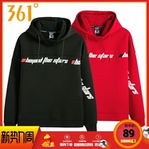 361 Degree Womens 2020 Spring New hooded pullover sweater 361 print sportswear fashion trend womens clothes